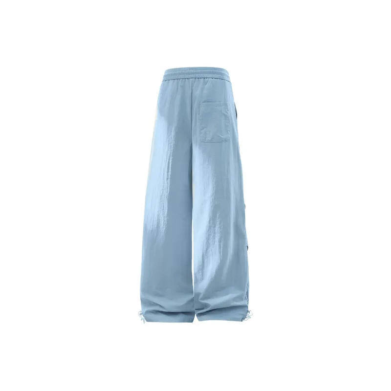 Qnxeey Casual Pants Unisex-8