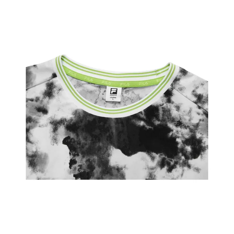 FILA x MSGM Athletics Tennis T-Shirt Men's Plaid Print-2