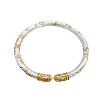 Silver Place 999 Fine Silver Sterling Silver Bracelets Women's