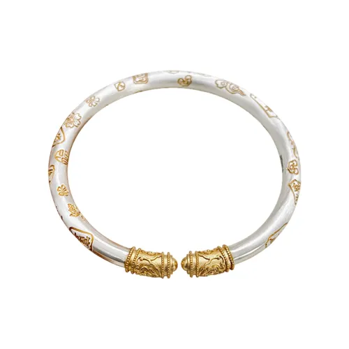 Silver Place 999 Fine Silver Sterling Silver Bracelets Women's