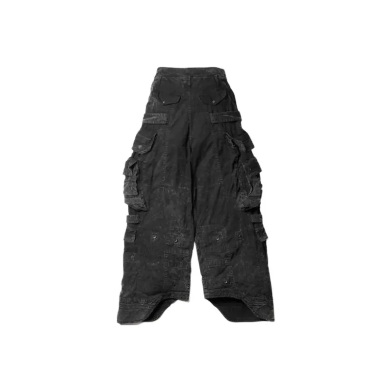 JULIUS Cargo Pants Men Gray-1