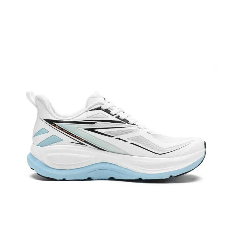 A.KNACKFUSS Low Top Running Shoes Unisex White Shadow Blue Leap-4