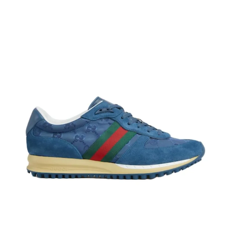 GUCCI Re Motion Low Top Casual Shoes Men's Blue-1