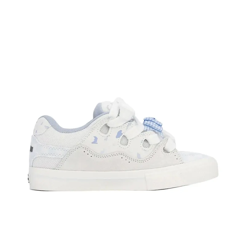 Babak Low Top Skateboard Shoes Women's Blueberry-2