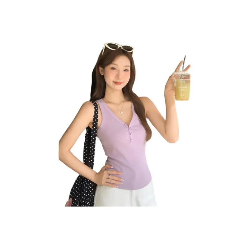 Mu Xiao Xin Tank Tops Women's-14