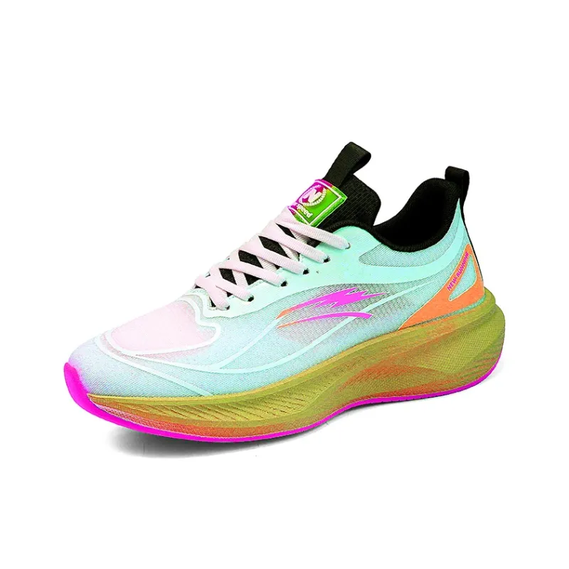 MUSNODO Shock Absorbers With Slip Resistant Features Low Top Casual Running Shoes Men's-1