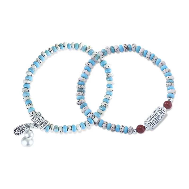 MOREL Star Moon Bodhi Seeds Bracelets Unisex-4