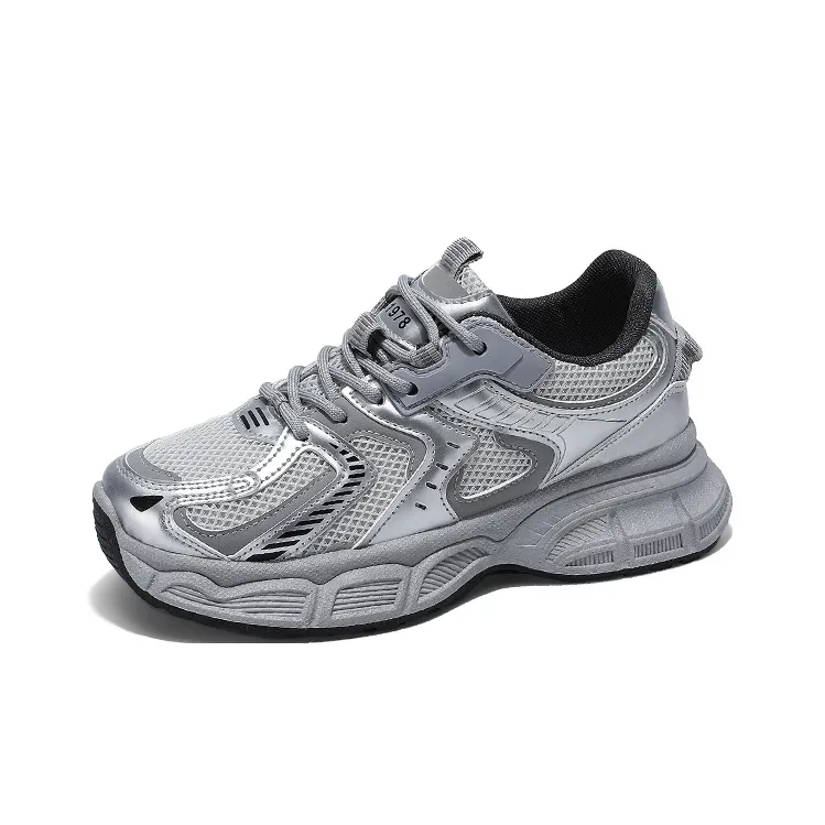 TEXWOOD Slip Resistant Coverage Support Low Top Chunky Sneakers Women's-9