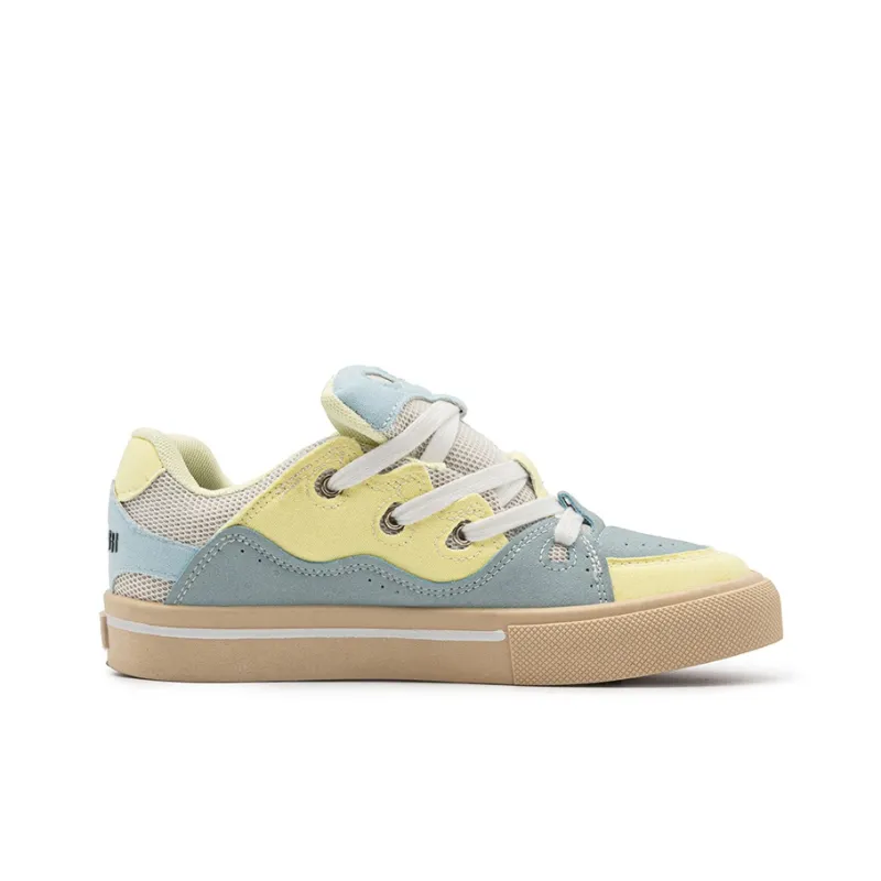 Babak Low Top Skateboard Shoes Women's Blueberry-14