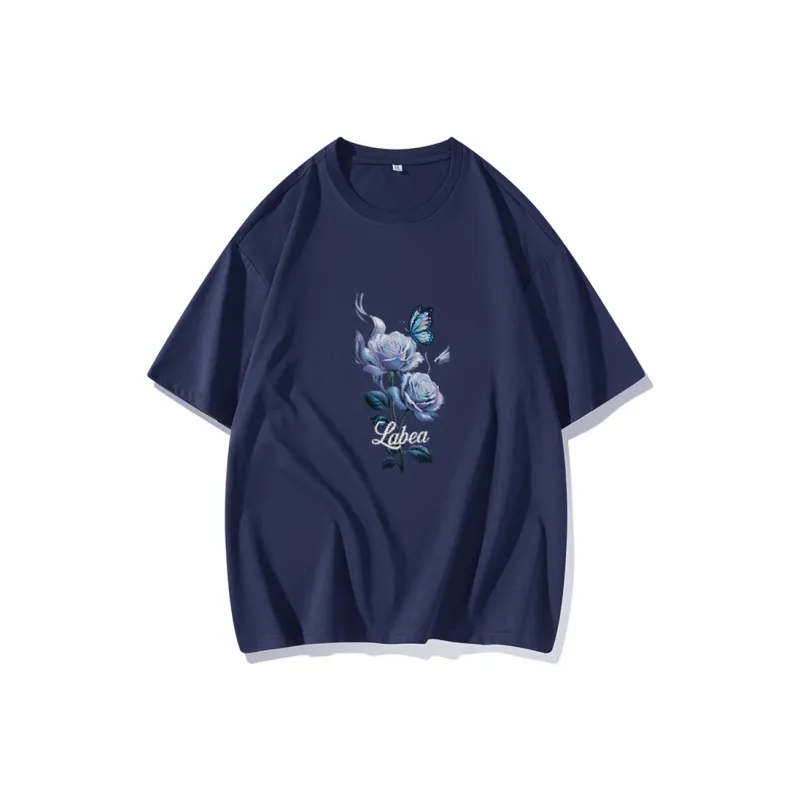 FAIRWHALE Drop Shoulder Sleeve T Shirt Women's-6