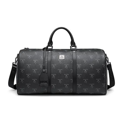 FAIRWHALE PVC Travel Bag, Crossbody Handbag Unisex Black