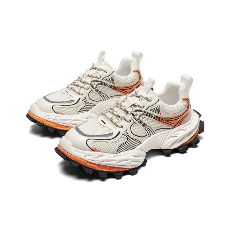 Mo Xu Slip Resistant Low Top Chunky Sneakers Men's-8