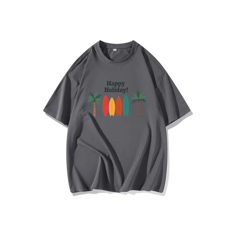 FAIRWHALE Drop Shoulder Sleeve T Shirt Women's-8