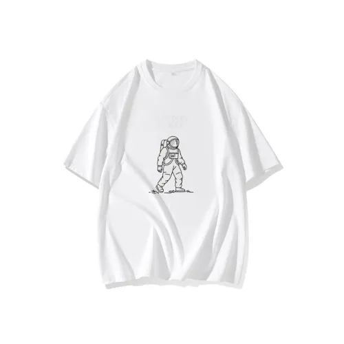 FAIRWHALE Drop Shoulder Sleeve T Shirt Women's