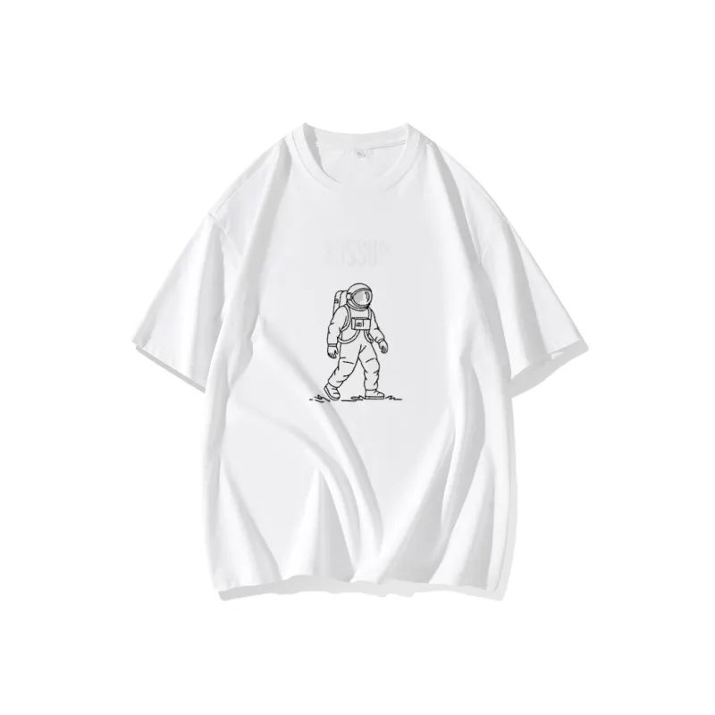 FAIRWHALE Drop Shoulder Sleeve T Shirt Women's-0