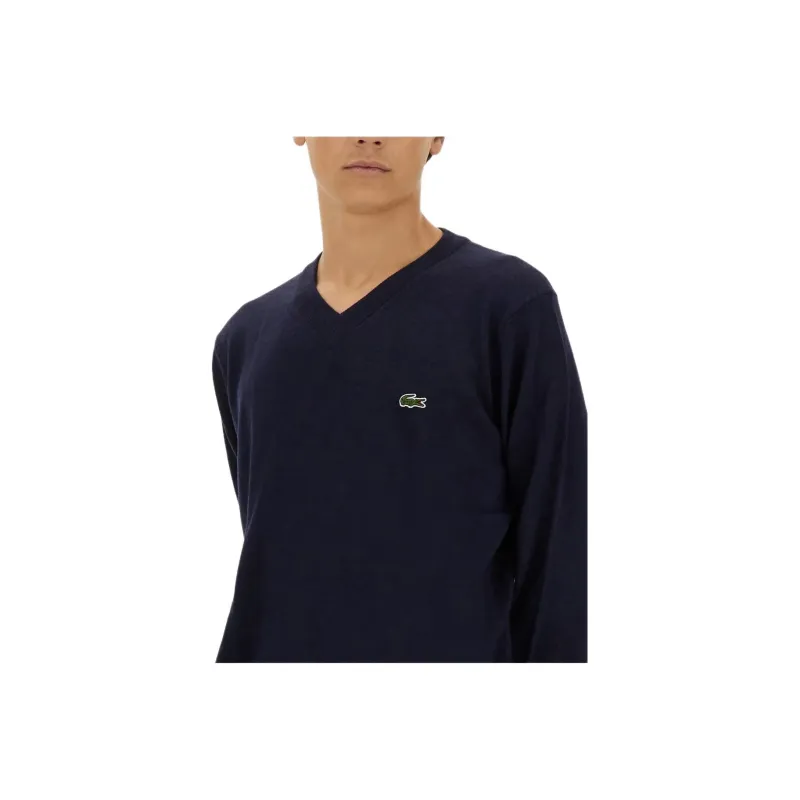 LACOSTE Crocodile patch Sweater-3