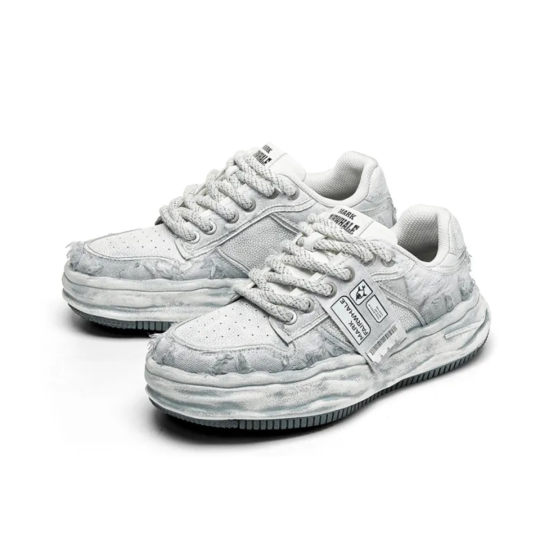 FAIRWHALE Coverage Slip Resistant And Abrasion Resistant Low Top Skateboard Shoes Men's-2