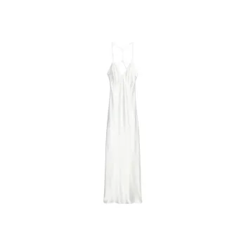 ZARA Slip Dresses Women's White