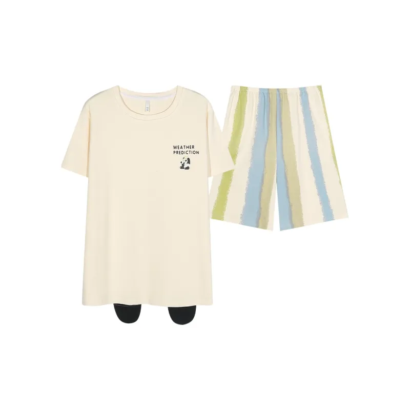 Pretty lady Men Pajama Sets-0