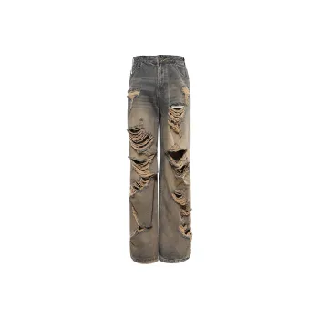 Extreme turbo Jeans Unisex Distressed Vintage