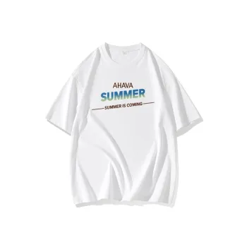 FAIRWHALE Drop Shoulder Sleeve T Shirt Women's