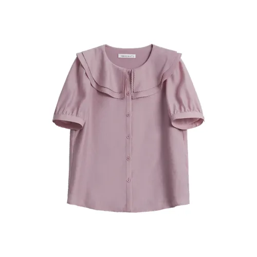Mambe Shirts Women's Peach Pink