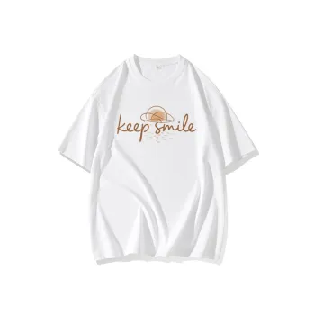 FAIRWHALE Drop Shoulder Sleeve T Shirt Women's