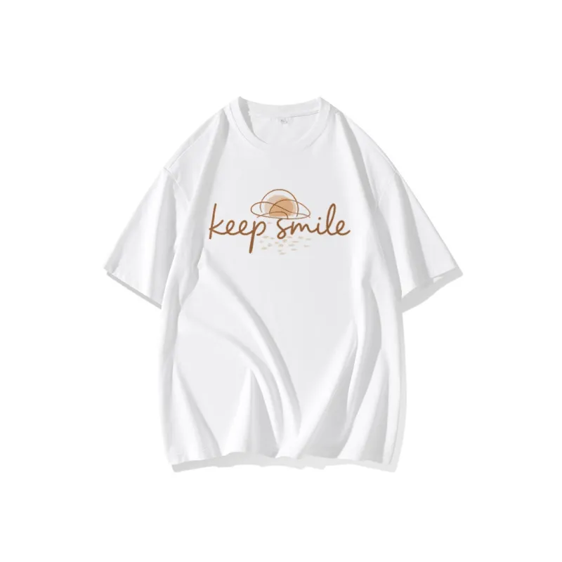 FAIRWHALE Drop Shoulder Sleeve T Shirt Women's-0