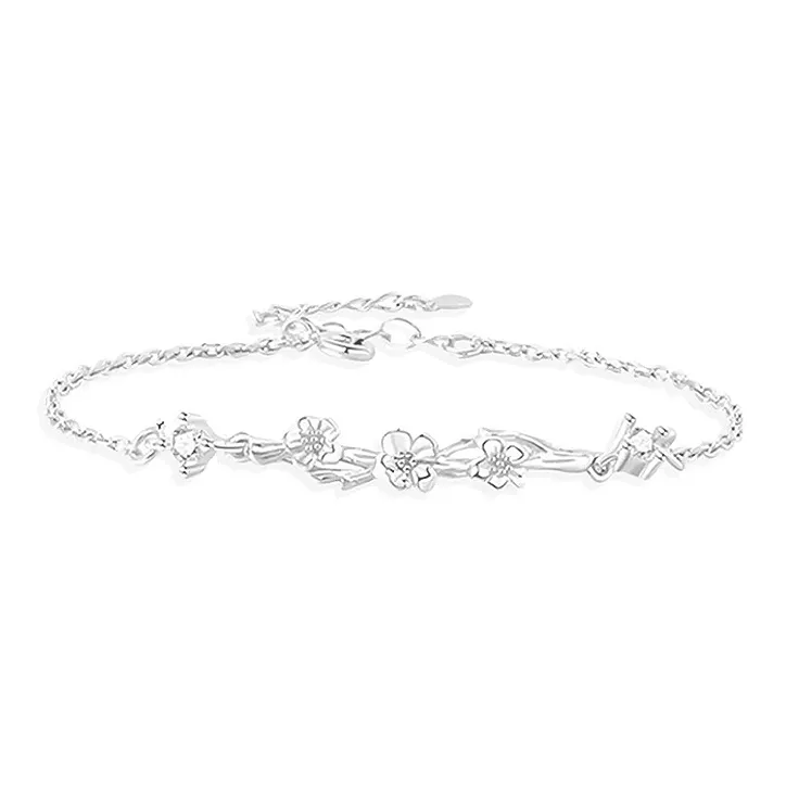 P&N S925 Silver Bracelets Unisex-8