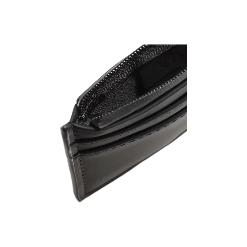 ZARA PU Card Holder Men's Black-3