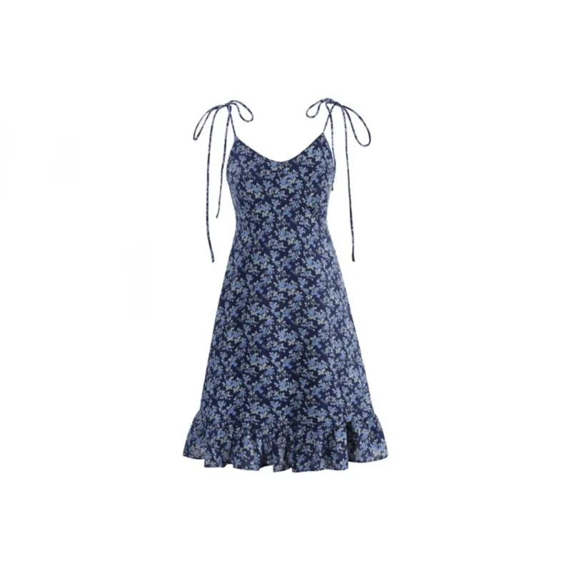 KUNZHUDAXIANG Slip Dress Women's-0