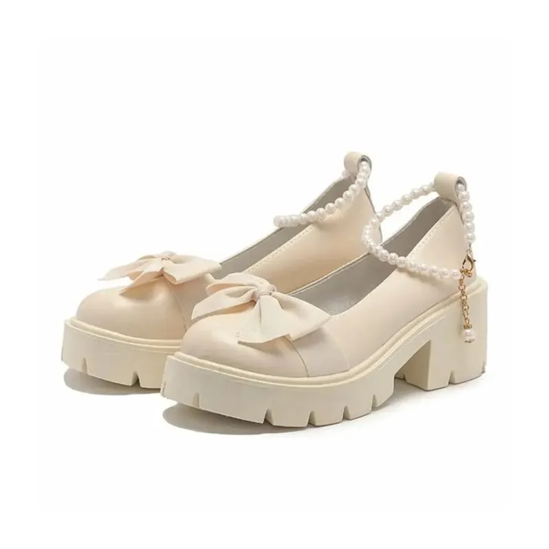 CVOJOO Chunky Heel High Heels Women's-6