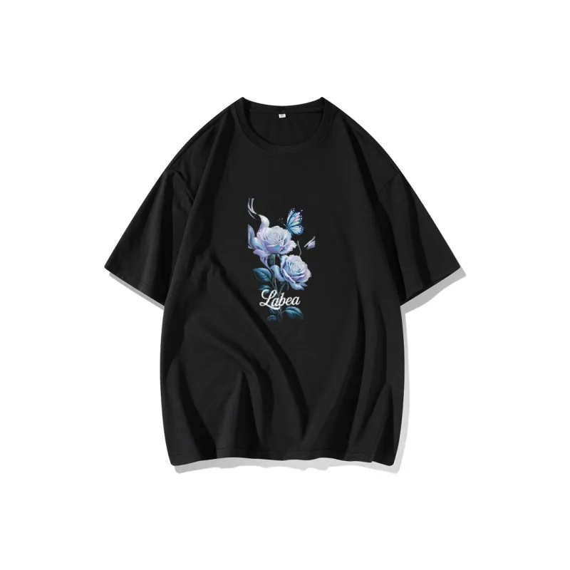 FAIRWHALE Drop Shoulder Sleeve T Shirt Women's-2