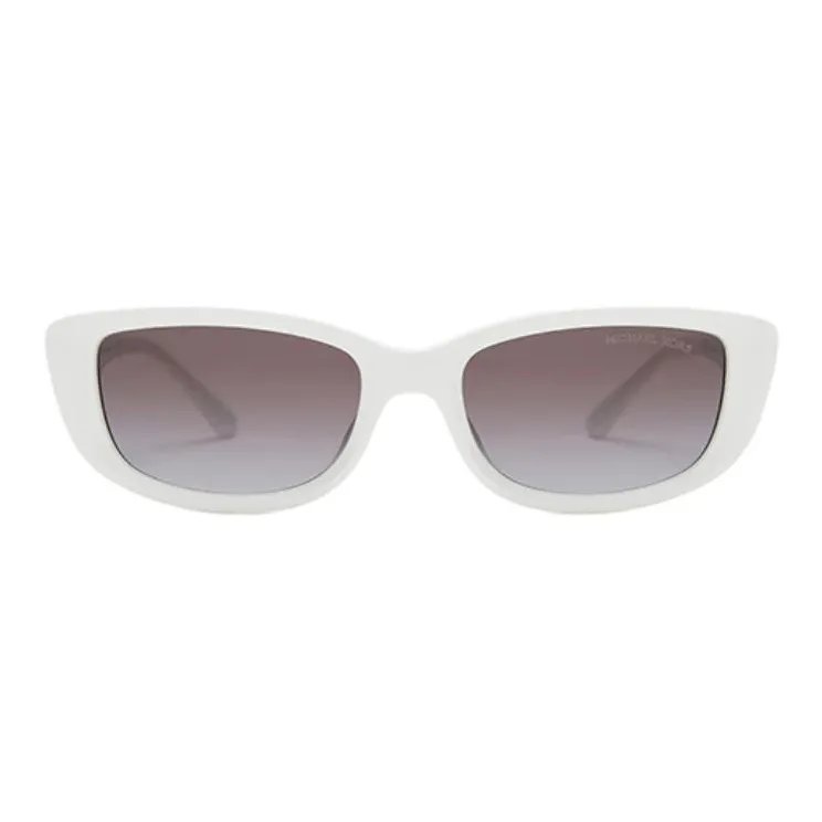 MICHAEL KORS Square Sunglasses Unisex White-0