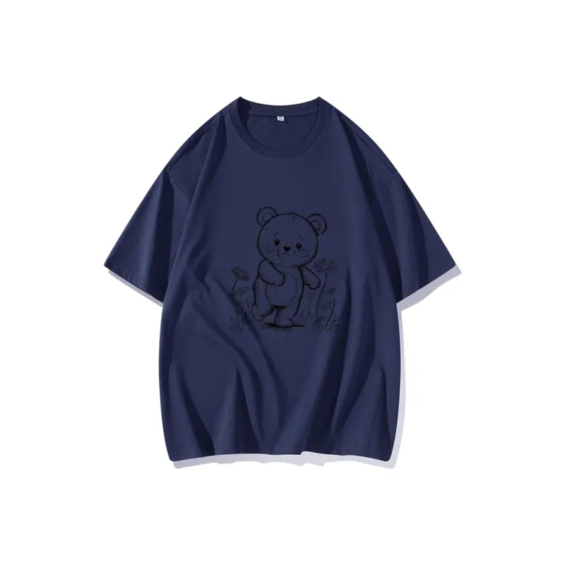 FAIRWHALE Short Sleeved T Shirts Women's-9