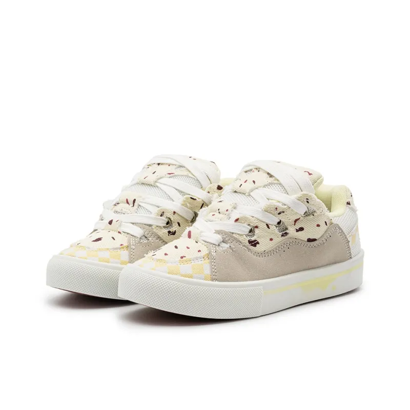 Babak Low Top Skateboard Shoes Women's Blueberry-19