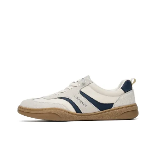 C°BANNER Low Top Casual Shoes Men's White Blue