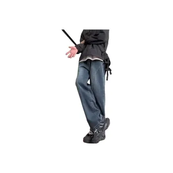 BENGEN Jeans Unisex Blue