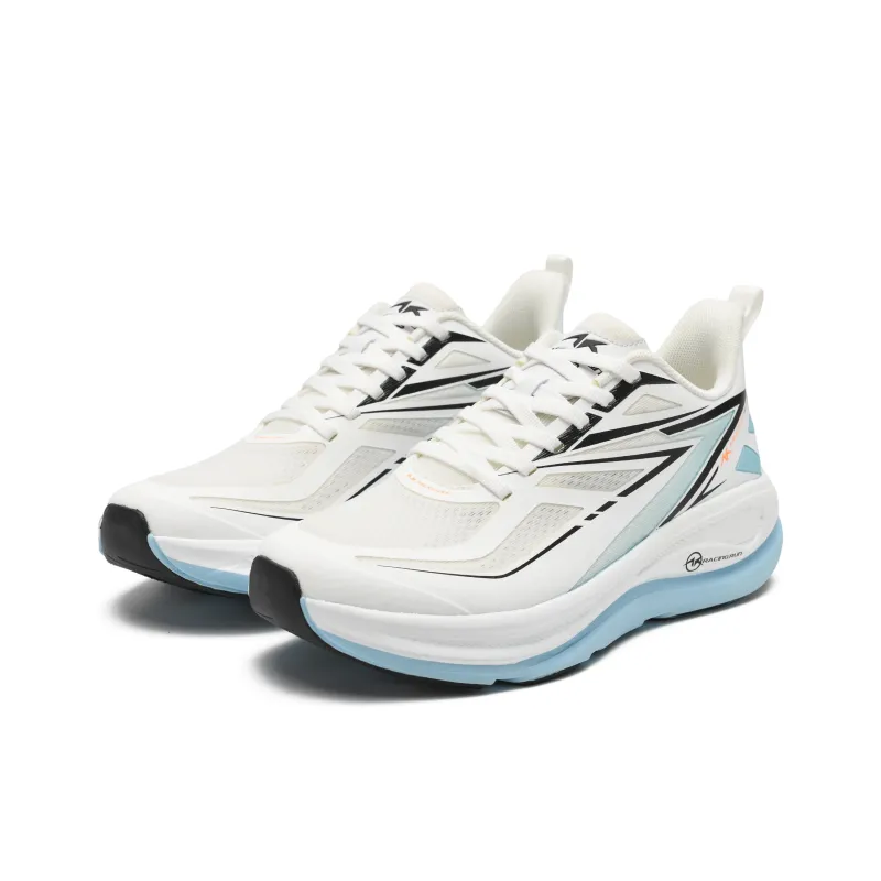 A.KNACKFUSS Low Top Running Shoes Unisex White Shadow Blue Leap-1