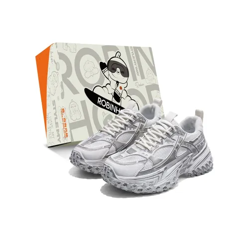 ROBINHOOD Cushioning, Slip Resistant, Abrasion Resistant, Lightweight Coverage Low Top Chunky Sneakers Men's