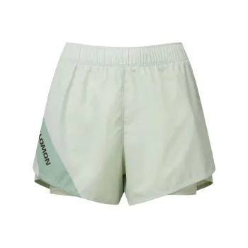 SALOMON Dynamic Sports Shorts Women's Light Mint