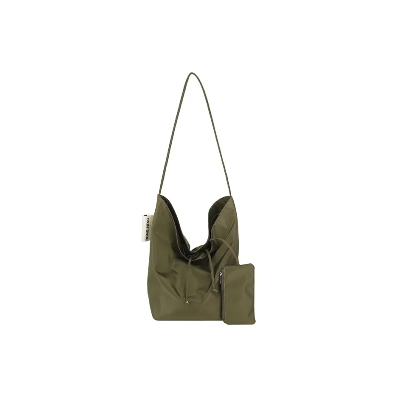 Morellybear Nylon Fabric Tote Shoulder Bag, Crossbody Bag Women's Multicolor-7