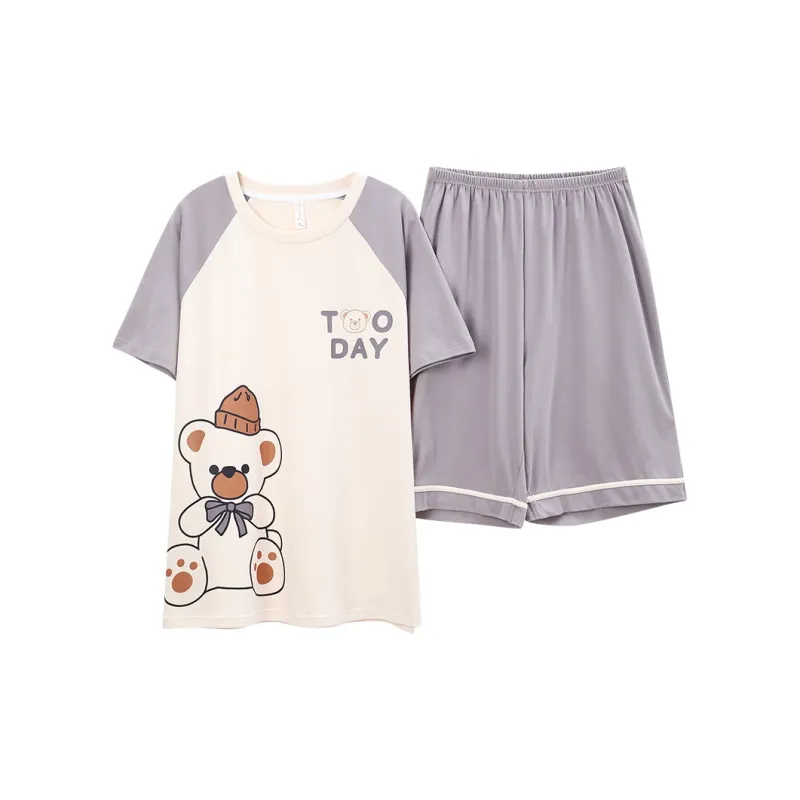 Pretty lady Men Pajama Sets-0
