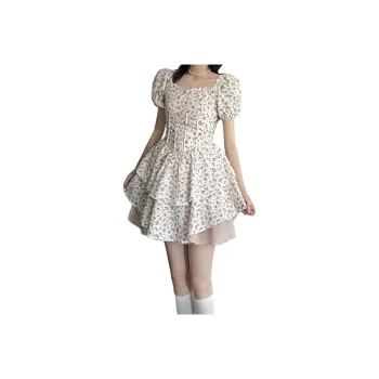 ABCMININ Short Sleeved Dress Women's