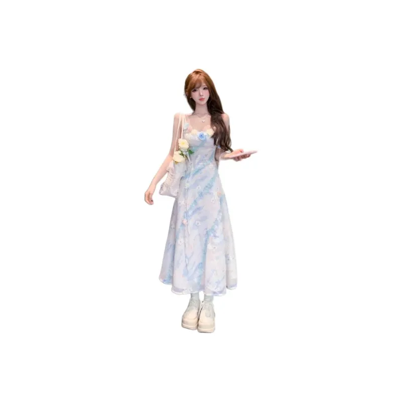 INCO VIBE Slip Dresses Women's Floral-0