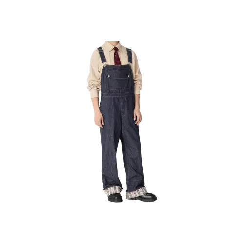Bottega Veneta SS25 Overalls Men's Indigo