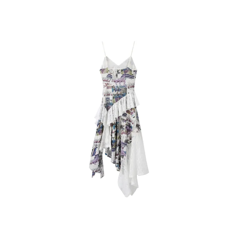 DOSOHEB Slip Dresses Women's Multicolor-1