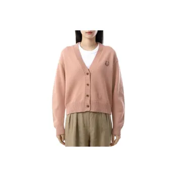 Maison Kitsune Bold Fox Head patch Cardigan