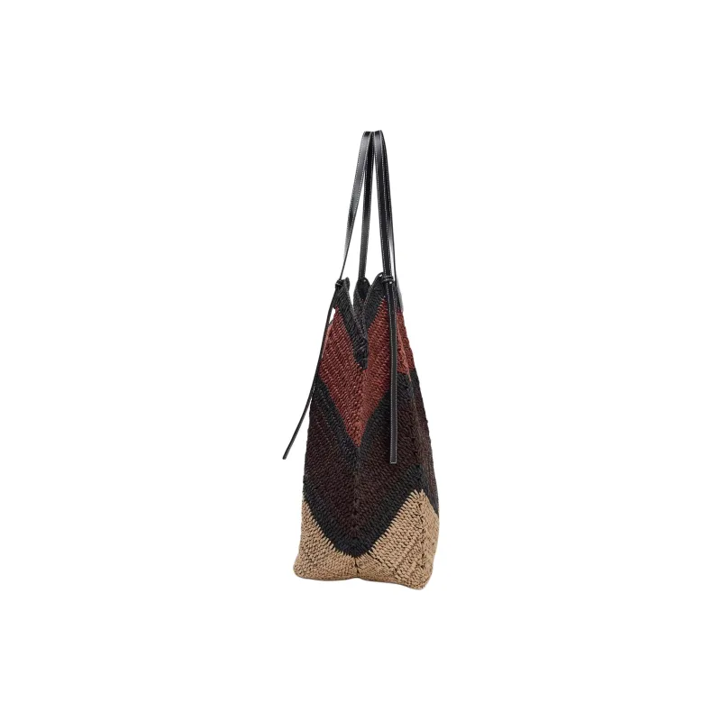 ZARA Cellulose Shoulder Bag Extra Large Women's Multicolor-2
