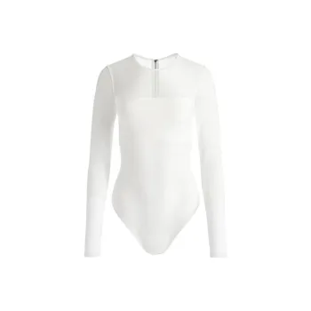 ALICE+OLIVIA Bodysuits Women's Gray White